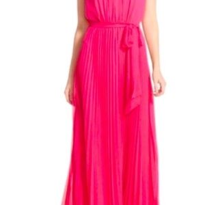 Elegant Pink Maxi Dress worn once